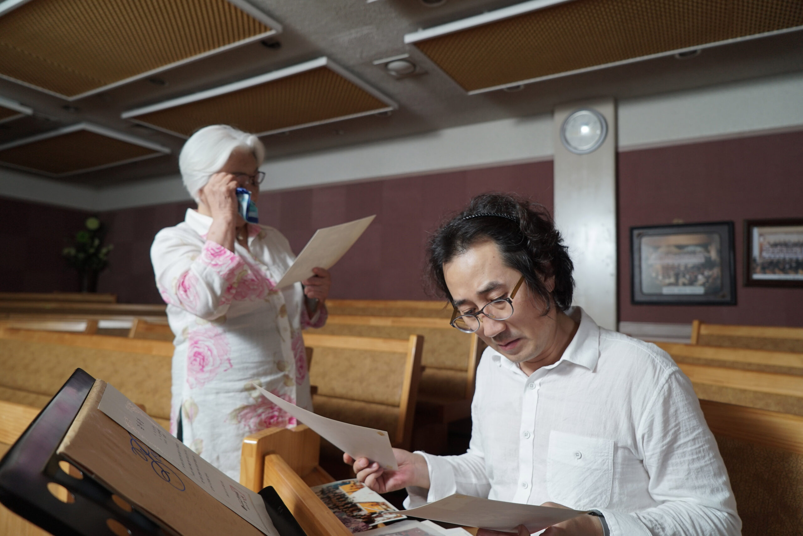 중앙성결교회 110주년 기념영상 배광수 감독과 80대 권사님 인터뷰 준비 - 10대부터 성가대 봉사