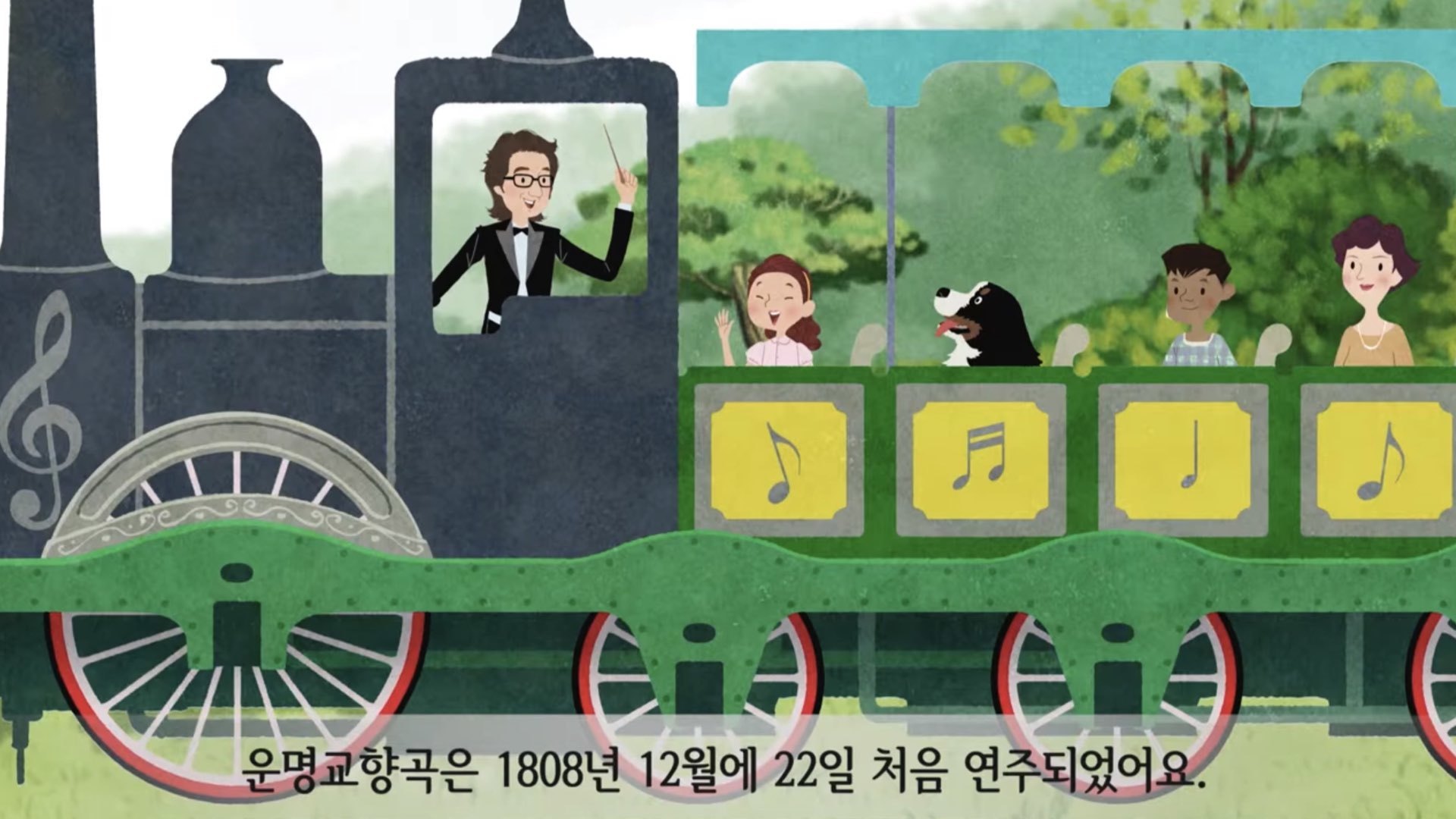 여행하며 배우는 서양음악사 시간여행 기차 - 1808년 베토벤 시대로의 여행